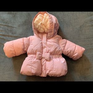 Baby Gap Pink Puff Jacket